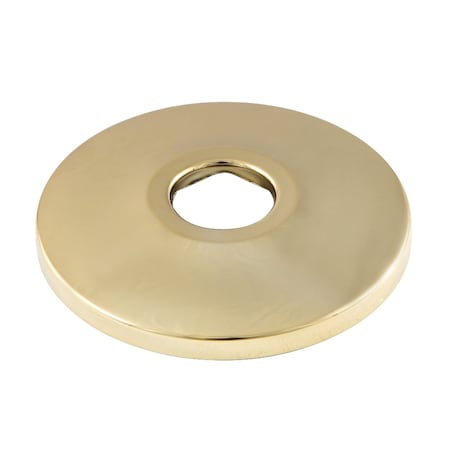 Kingston Brass FL382 Made To Match 3/8" FIP Brass Flange, Polished Brass FL382